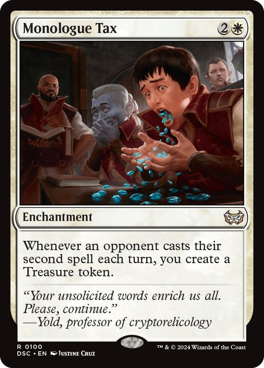 Image for Monologue Tax (100) (Commander: Duskmourn: House of Horror) - Magic: The Gathering