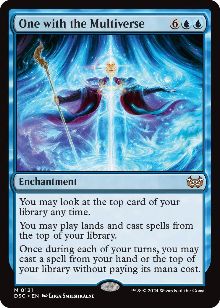 Image for One with the Multiverse (121) (Commander: Duskmourn: House of Horror) - Magic: The Gathering