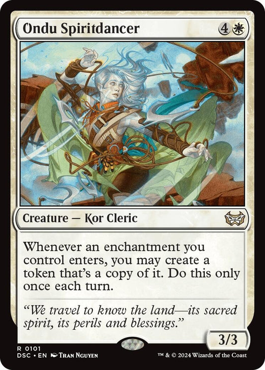 Image for Ondu Spiritdancer (101) (Commander: Duskmourn: House of Horror) - Magic: The Gathering