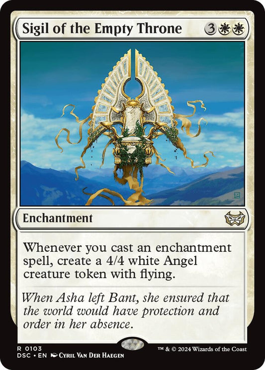 Image for Sigil of the Empty Throne (103) (Commander: Duskmourn: House of Horror) - Magic: The Gathering