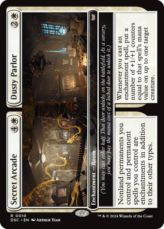 Image for Secret Arcade // Dusty Parlor (10) (Commander: Duskmourn: House of Horror) - Magic: The Gathering