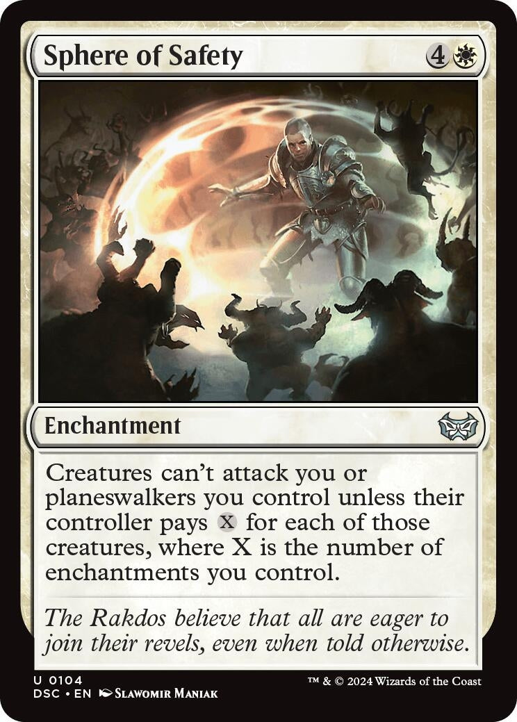 Image for Sphere of Safety (104) (Commander: Duskmourn: House of Horror) - Magic: The Gathering