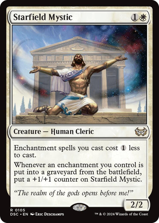 Image for Starfield Mystic (105) (Commander: Duskmourn: House of Horror) - Magic: The Gathering
