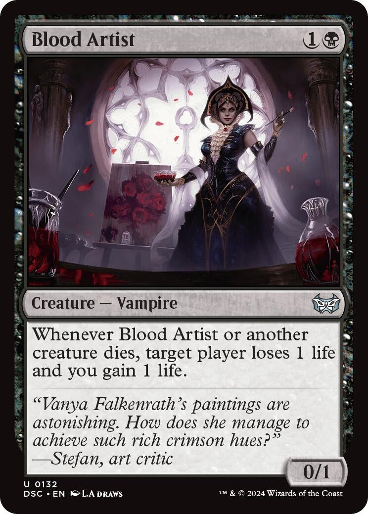 Image for Blood Artist (132) (Commander: Duskmourn: House of Horror) - Magic: The Gathering