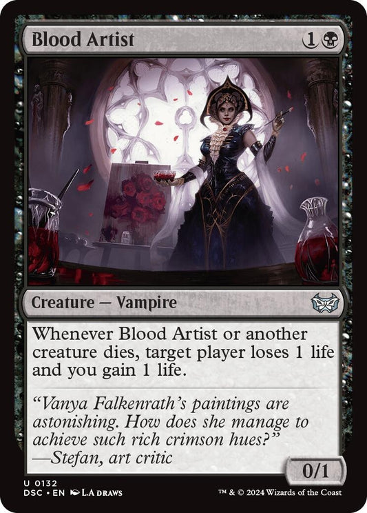 Image for Blood Artist (132) (Commander: Duskmourn: House of Horror) - Magic: The Gathering