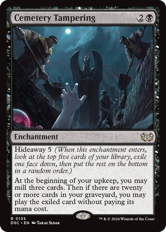 Image for Cemetery Tampering (135) (Commander: Duskmourn: House of Horror) - Magic: The Gathering