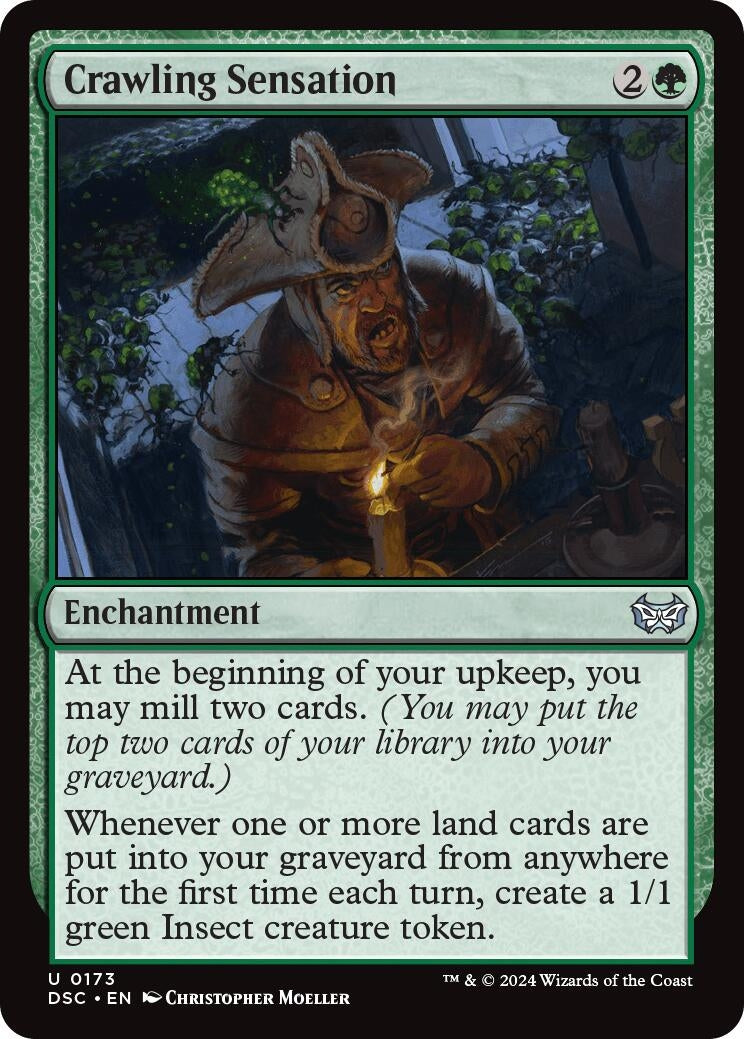 Image for Crawling Sensation (173) (Commander: Duskmourn: House of Horror) - Magic: The Gathering