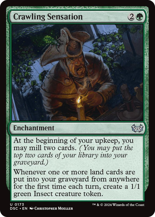 Image for Crawling Sensation (173) (Commander: Duskmourn: House of Horror) - Magic: The Gathering