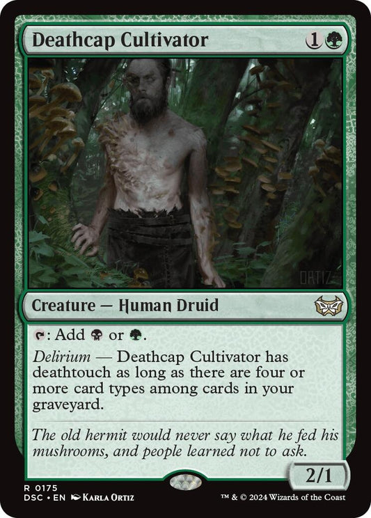 Image for Deathcap Cultivator (175) (Commander: Duskmourn: House of Horror) - Magic: The Gathering