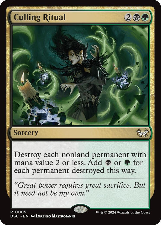 Image for Culling Ritual (85) (Commander: Duskmourn: House of Horror) - Magic: The Gathering