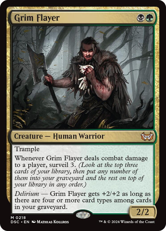 Image for Grim Flayer (218) (Commander: Duskmourn: House of Horror) - Magic: The Gathering