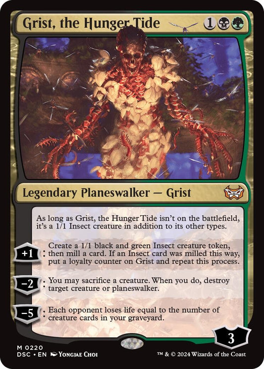 Image for Grist, the Hunger Tide (220) (Commander: Duskmourn: House of Horror) - Magic: The Gathering