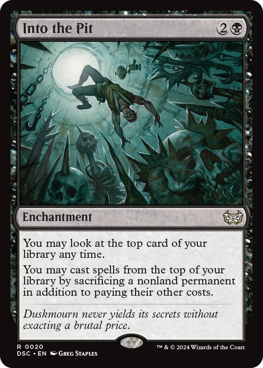 Image for Into the Pit (20) (Commander: Duskmourn: House of Horror) - Magic: The Gathering