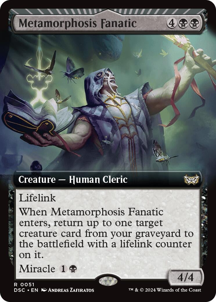 Image for Metamorphosis Fanatic (Extended Art) (51) (Commander: Duskmourn: House of Horror) - Magic: The Gathering
