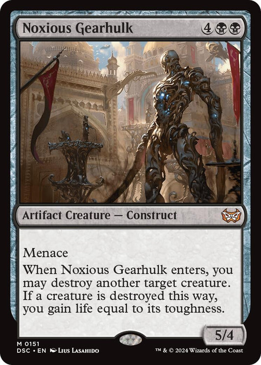 Image for Noxious Gearhulk (151) (Commander: Duskmourn: House of Horror) - Magic: The Gathering