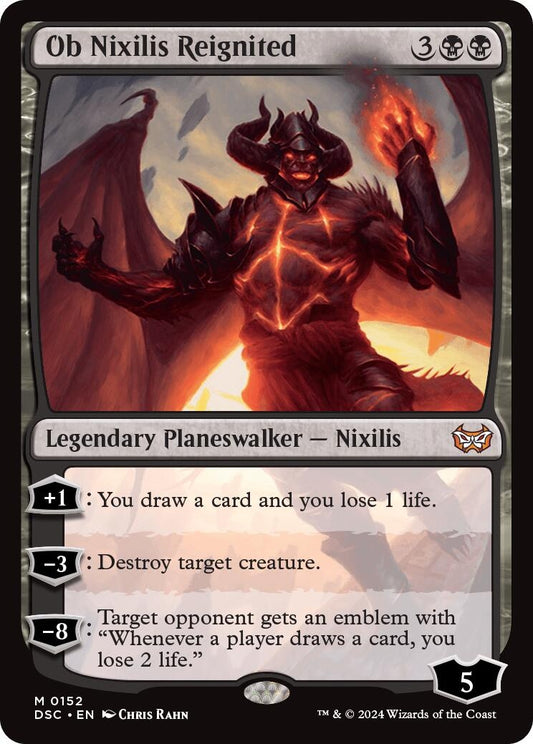 Image for Ob Nixilis Reignited (152) (Commander: Duskmourn: House of Horror) - Magic: The Gathering