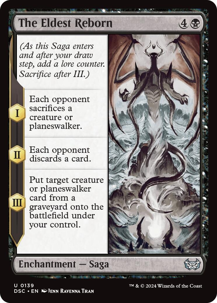 Image for The Eldest Reborn (139) (Commander: Duskmourn: House of Horror) - Magic: The Gathering