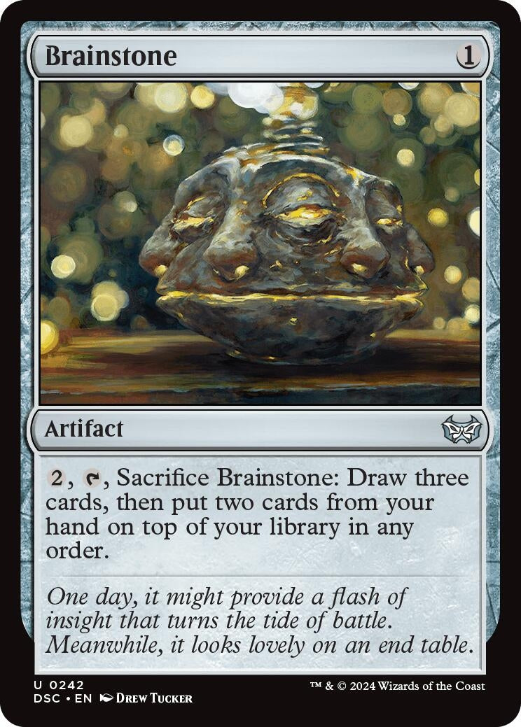 Image for Brainstone (242) (Commander: Duskmourn: House of Horror) - Magic: The Gathering
