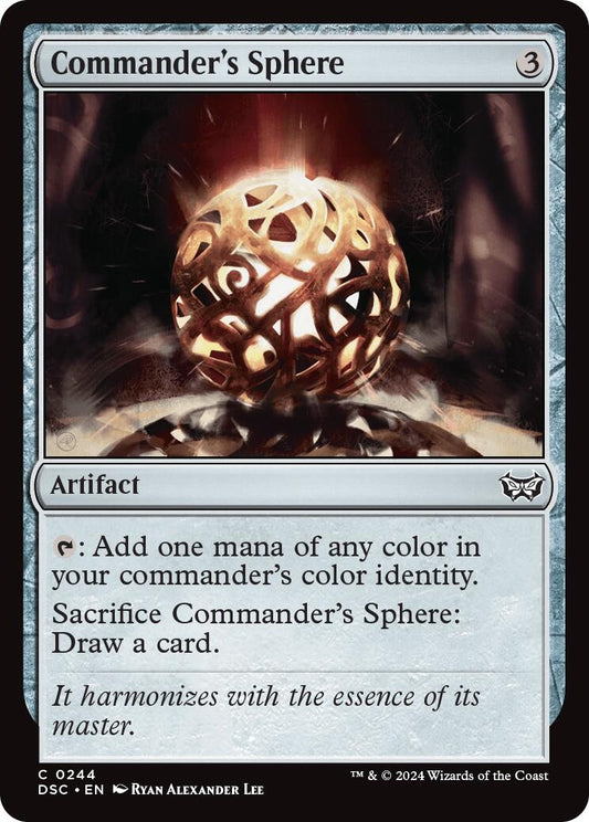 Image for Commander's Sphere (244) (Commander: Duskmourn: House of Horror) - Magic: The Gathering