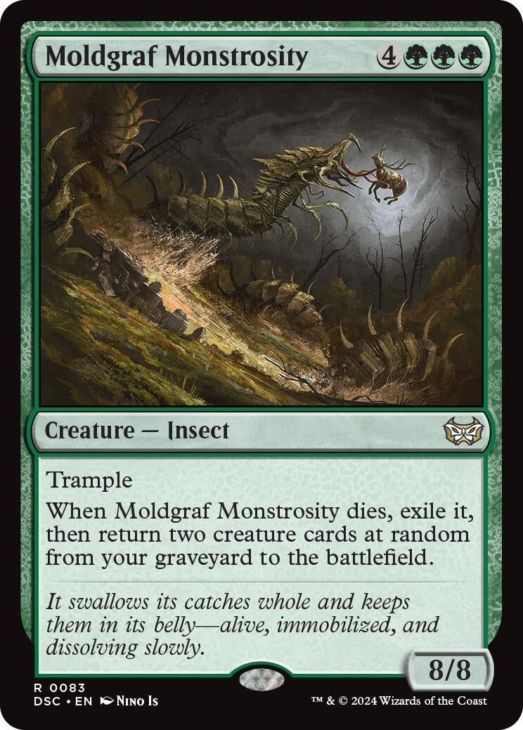 Image for Moldgraf Monstrosity (83) (Commander: Duskmourn: House of Horror) - Magic: The Gathering