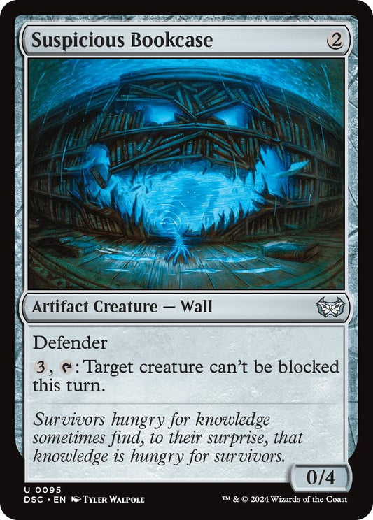 Image for Suspicious Bookcase (95) (Commander: Duskmourn: House of Horror) - Magic: The Gathering