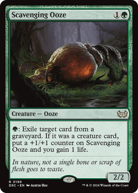 Image for Scavenging Ooze (196) (Commander: Duskmourn: House of Horror) - Magic: The Gathering