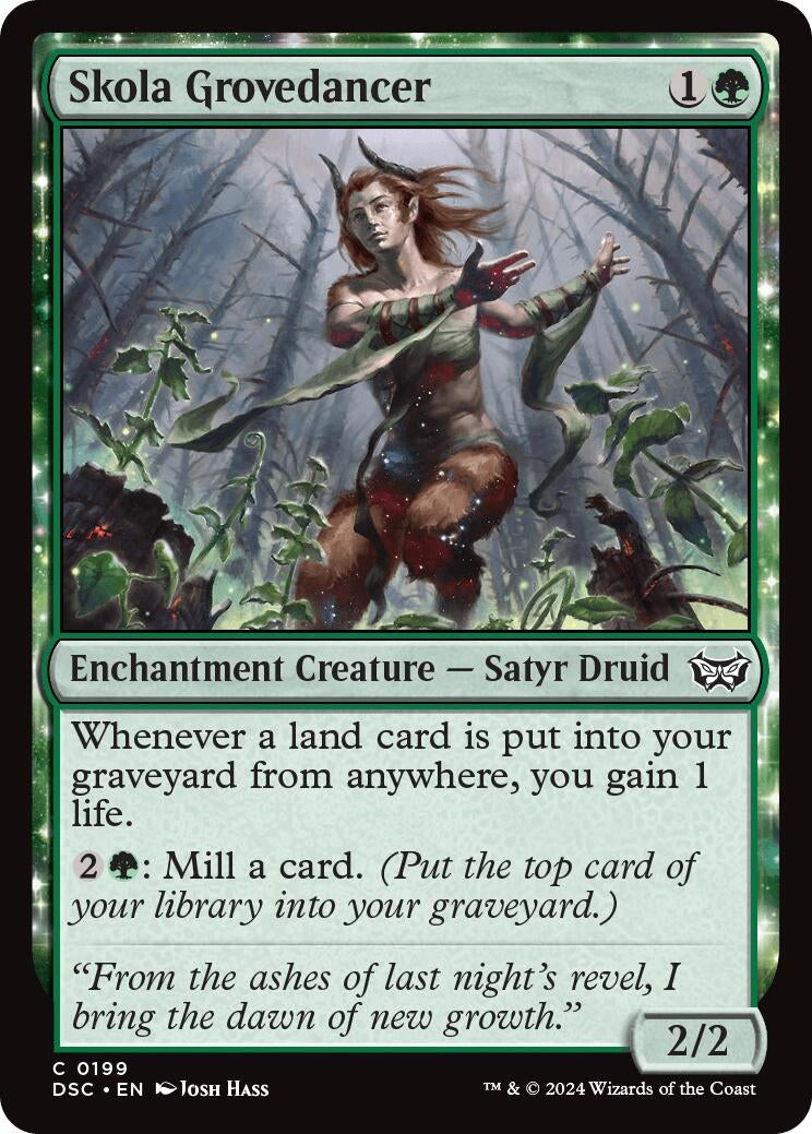 Image for Skola Grovedancer (199) (Commander: Duskmourn: House of Horror) - Magic: The Gathering