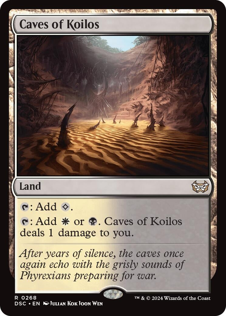 Image for Caves of Koilos (268) (Commander: Duskmourn: House of Horror) - Magic: The Gathering