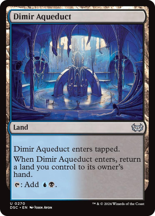 Image for Dimir Aqueduct (270) (Commander: Duskmourn: House of Horror) - Magic: The Gathering