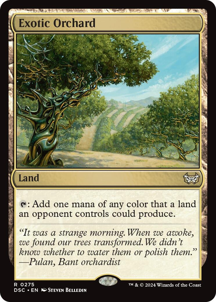 Image for Exotic Orchard (275) (Commander: Duskmourn: House of Horror) - Magic: The Gathering