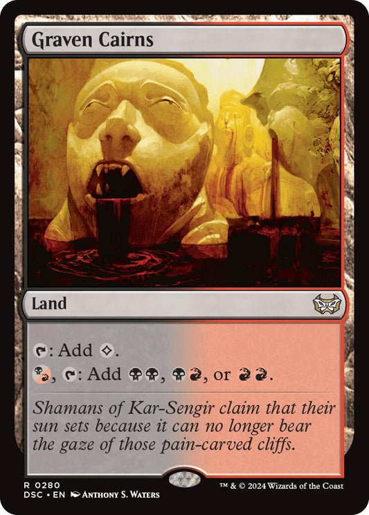 Image for Graven Cairns (280) (Commander: Duskmourn: House of Horror) - Magic: The Gathering