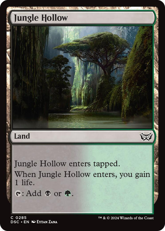 Image for Jungle Hollow (285) (Commander: Duskmourn: House of Horror) - Magic: The Gathering