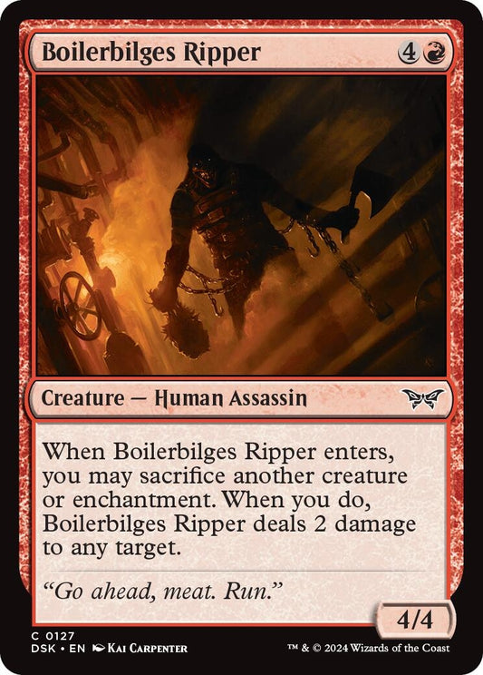 Image for Boilerbilges Ripper (127) (Duskmourn: House of Horror) - Magic: The Gathering
