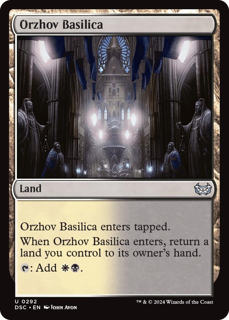 Image for Orzhov Basilica (292) (Commander: Duskmourn: House of Horror) - Magic: The Gathering