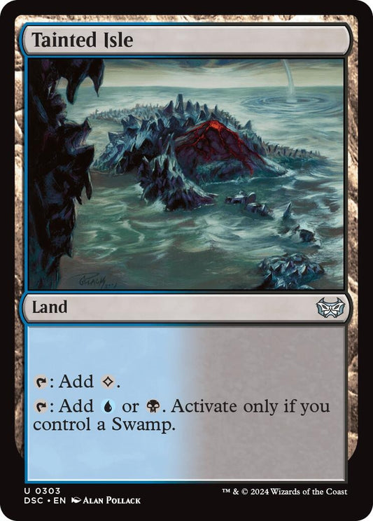 Image for Tainted Isle (303) (Commander: Duskmourn: House of Horror) - Magic: The Gathering