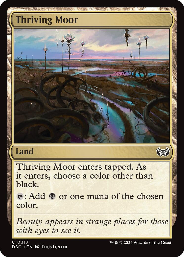 Image for Thriving Moor (317) (Commander: Duskmourn: House of Horror) - Magic: The Gathering