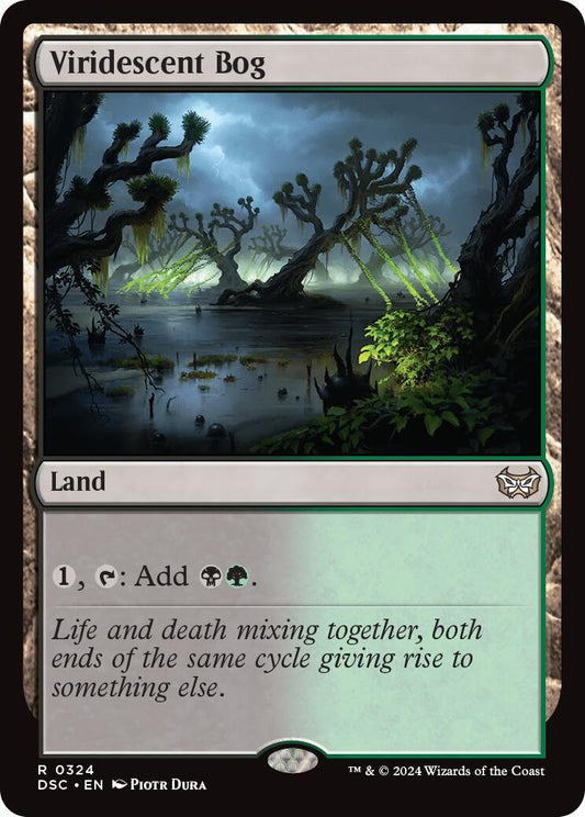 Image for Viridescent Bog (324) (Commander: Duskmourn: House of Horror) - Magic: The Gathering