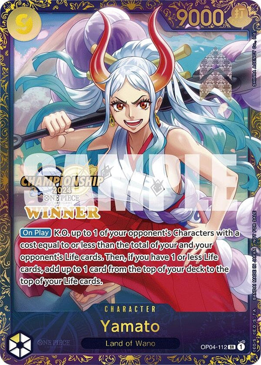 Image for Yamato (Championship 2024 Finals Winner) (OP04-112) (One Piece Promotion Cards) - One Piece Card Game