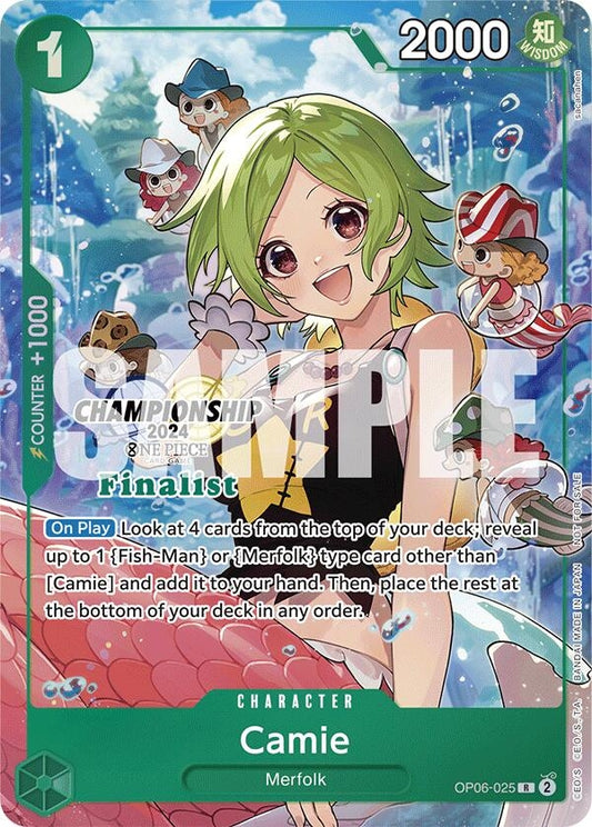 Image for Camie (Championship 2024 Finalist Card Set) (OP06-025) (One Piece Promotion Cards) - One Piece Card Game