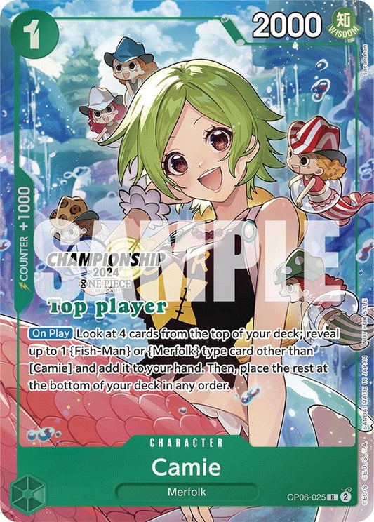 Image for Camie (Championship 2024 Top Player Pack) (OP06-025) (One Piece Promotion Cards) - One Piece Card Game