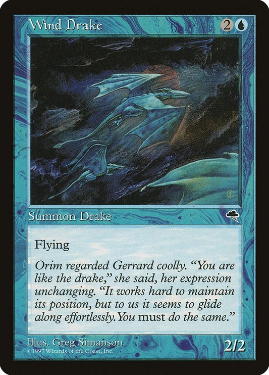Image for Wind Drake (105) (Tempest) - Magic: The Gathering