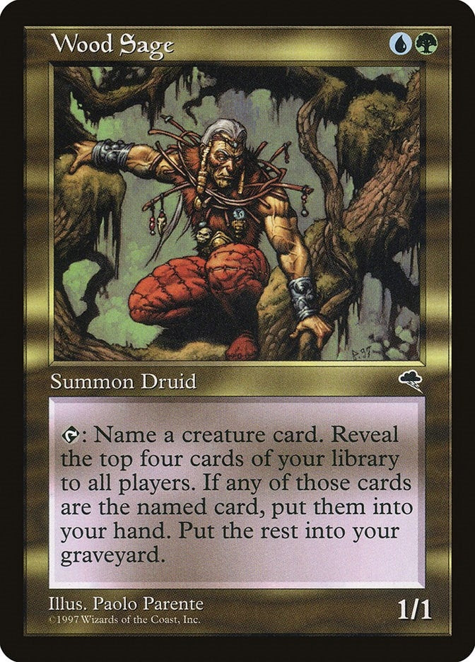 Image for Wood Sage (275) (Tempest) - Magic: The Gathering