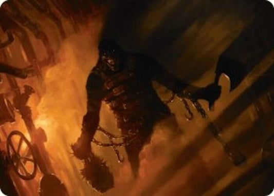Image for Boilerbilges Ripper Art Card (12) (Art Series: Duskmourn: House of Horror) - Magic: The Gathering