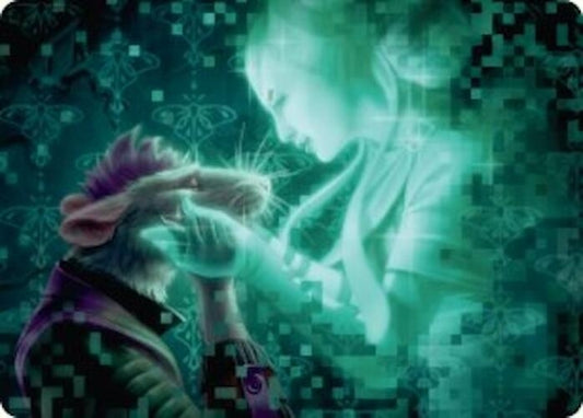 Image for Cathartic Parting Art Card (14) (Art Series: Duskmourn: House of Horror) - Magic: The Gathering