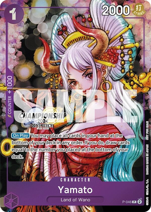 Image for Yamato (CS 2024 Event Pack Finalist) (P-046) (One Piece Promotion Cards) - One Piece Card Game