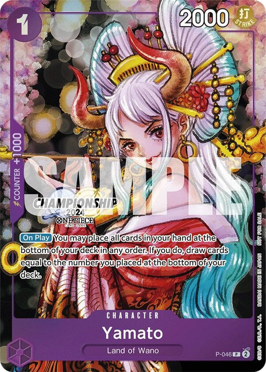 Image for Yamato (CS 2024 Event Pack Finalist) (P-046) (One Piece Promotion Cards) - One Piece Card Game