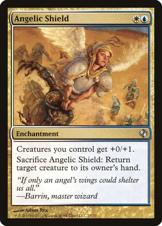 Image for Angelic Shield (27) (Duel Decks: Venser vs. Koth) - Magic: The Gathering