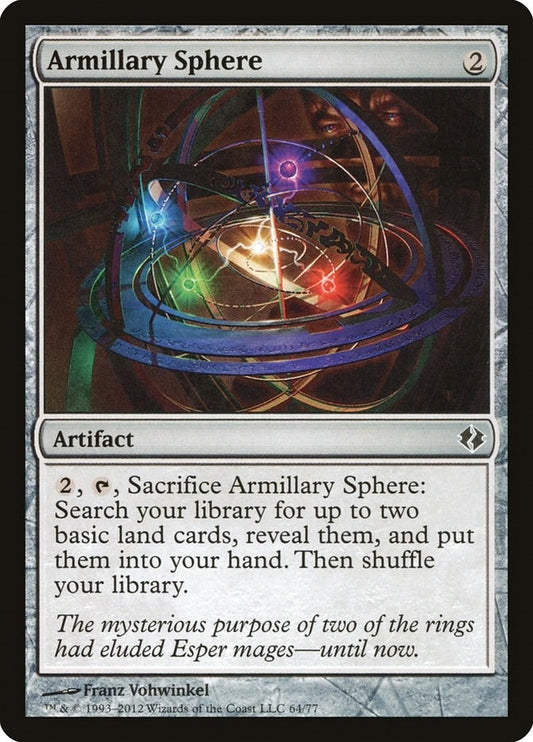 Image for Armillary Sphere (64) (Duel Decks: Venser vs. Koth) - Magic: The Gathering