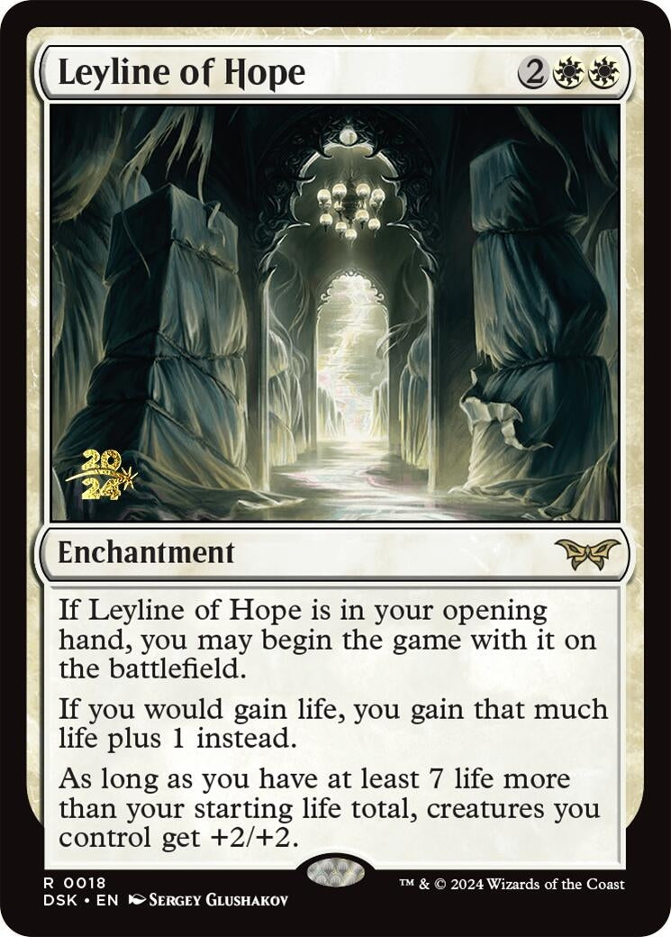 Image for Leyline of Hope (18) (Prerelease Cards) - Magic: The Gathering