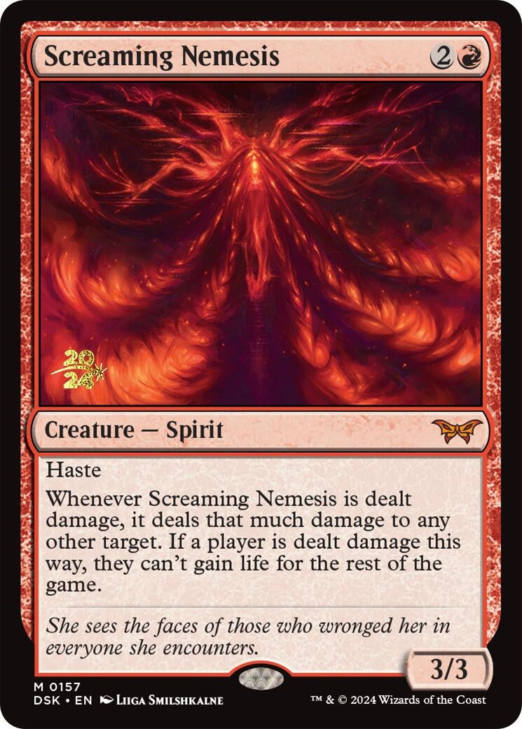 Image for Screaming Nemesis (157) (Prerelease Cards) - Magic: The Gathering